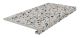 Ступень Kerama Marazzi KM6060G0001RGCF клееная фронтальная Бричиола белый матовый обрезной 33x60x0,9