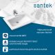 Мебельная раковина Santek Элина 1WH501606 60 см белый
