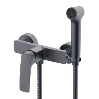 Гигиенический душ со смесителем Azario Conda AZ-K2511GR графит