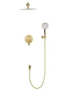 Душевой комплект Wonzon & Woghand Brilliant WW-88939079-BG брашированное золото