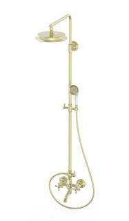 Душевая стойка Wonzon & Woghand Retro WW-88739020-BG брашированное золото Душевая стойка Wonzon & Woghand Retro WW-88739020-BG брашированное золото