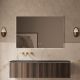 База под раковину Vincea Luxe 1400 подвесная, 2 выкатных ящика soft close, шпон натуральный орех База под раковину Vincea Luxe 1400 подвесная, 2 выкатных ящика soft close, шпон натуральный орех