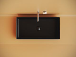Раковина Ceramicanova Элемент (Element) CN6071MB 70 см чёрный матовый
