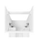 Тумба с раковиной Azario Kantri CS00097246 50 см белый глянец
