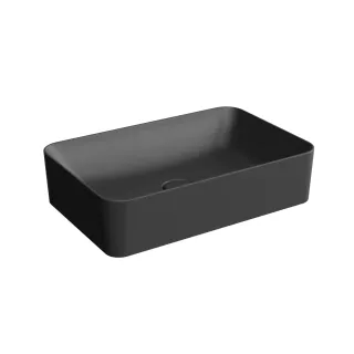 Раковина Kerama Marazzi Плаза KMPLWb55qMBl0 55 см чёрный матовый