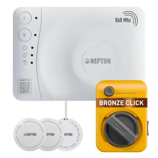 Комплект Neptun Special Edition Smart 1419531 беспроводной Bronze Click 1 дюйм 1 кран