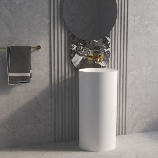 Напольная раковина WHITECROSS Altar 0737.043043.200S 43 см белый матовый Напольная раковина WHITECROSS Altar 0737.043043.200S 43 см белый матовый