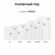 Душевой поддон Starohome Solid 25784886 120x100 см белый матовый