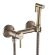 Гигиенический душ со смесителем Shevanik S107Q бронза