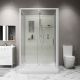 Душевая кабина Niagara Standart ST120/90/15Q/BK 120x90 см профиль белый стекло прозрачное