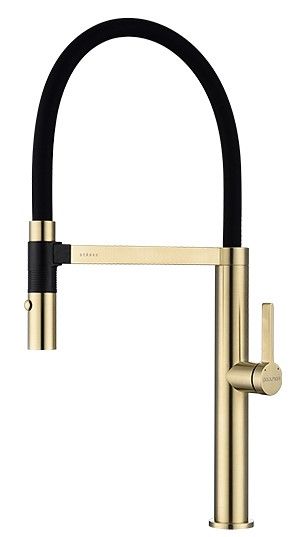 Смеситель для кухни Paulmark Leader Le214101-SBG светлое брашированное золото