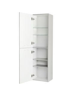 Шкаф подвесной Cezares Эко (Eco) ECO-CER-N-1500-2A-SC-GCO-P 40 см серо-бежевый матовый
