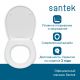 Сиденье Santek Бореаль 1WH302050 быстрое снятие микролифт для напольной чаши