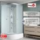 Душевая кабина Avacan C3010N 100x100 см хром