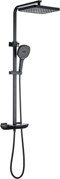 Душевая система Allen Brau Infinity 5.21030-31 черный матовый