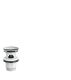 Донный клапан Hansgrohe Push-open 50105000 Донный клапан Hansgrohe Push-open 50105000