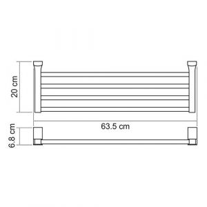 Wasserkraft Leine K-5011 Полка для полотенец