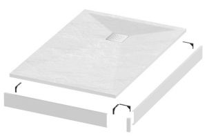 Душевой поддон Grossman Strong GR-S180100Q 100x80см белый