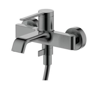 Смеситель для ванны AQUAme Asti AQM6412GM графит матовый