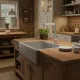 Смеситель для кухни Fashun A54021 сатин