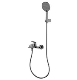 Смеситель для ванны AQUAme Como AQM6512GM графит матовый