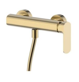 Смеситель для душа AQUAme Monza AQM6313BG золото брашированное