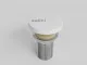 Донный клапан для раковины Salini S-Sense 16221WG D 502 белый глянцевый Донный клапан для раковины Salini S-Sense 16221WG D 502 белый глянцевый