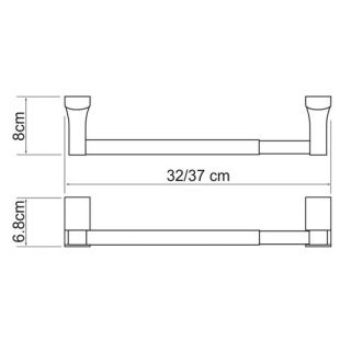 Wasserkraft Leine K-5091 Держатель бумажных полотенец