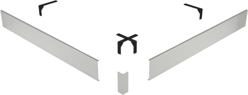 Экран для поддона RGW N/ST-01 100*100 (квадрат) (Белый)