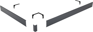 Экран для поддона RGW N/ST-21 90*110 (прямоуг) (Графит) Экран для поддона RGW N/ST-21 90*110 (прямоуг) (Графит)