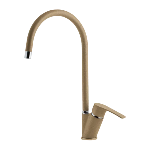 Смеситель для кухни GranFest  5023 песочный