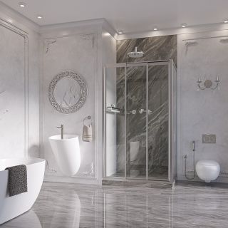 Душевой уголок Ambassador Forsa 17021103NX-70NX 120x70см хром/прозрачное