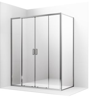 Душевой уголок Ambassador Forsa 17021107AX-120AX 120x120см хром/прозрачное