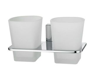 Wasserkraft Leine K-5028D Подстаканник двойной стеклянный Wasserkraft Leine K-5028D Подстаканник двойной стеклянный