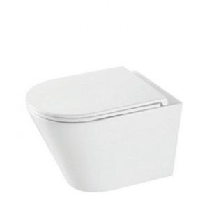 Унитаз подвесной Grossman GR-4403SQ с микролифтом, белый глянец