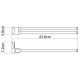 Wasserkraft Leine K-5031WHITE Держатель полотенец рога Wasserkraft Leine K-5031WHITE Держатель полотенец рога