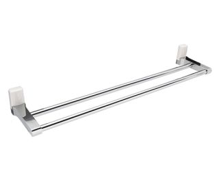 Wasserkraft Leine K-5040WHITE Штанга для полотенец двойная Wasserkraft Leine K-5040WHITE Штанга для полотенец двойная