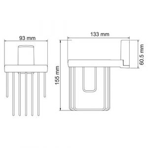 Wasserkraft Leine K-5045 Держатель освежителя