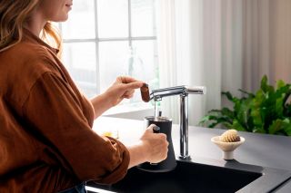 Смеситель Hansgrohe Aqittura M91 76804800 для кухни с подключением к фильтру