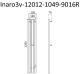Полотенцесушитель электрический Маргроид Inaro3v-12012-1049-9016R правый 15x120см белый матовый
