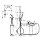Смеситель Hansgrohe Aqittura M91 76803670 для кухни с подключением к фильтру