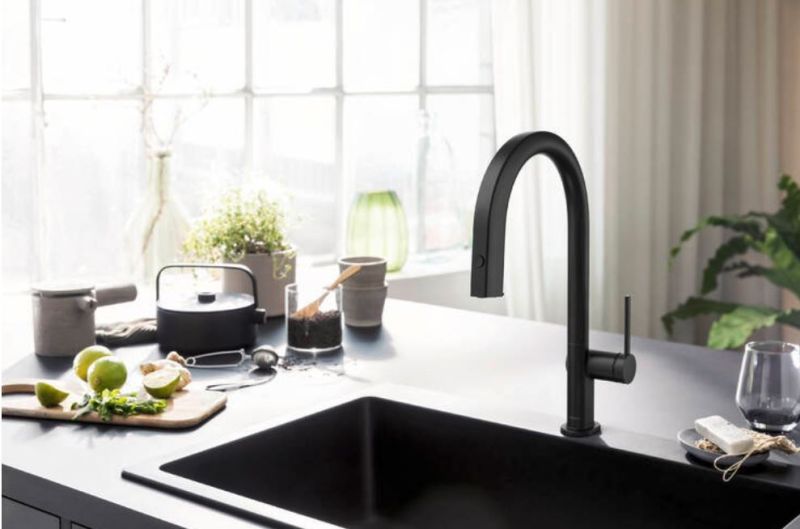 Смеситель Hansgrohe Aqittura M91 76803670 для кухни с подключением к фильтру