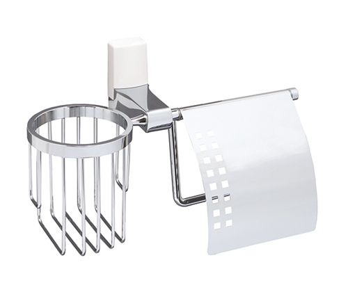 Wasserkraft Leine K-5059WHITE Держатель туалетной бумаги и освежителя Wasserkraft Leine K-5059WHITE Держатель туалетной бумаги и освежителя