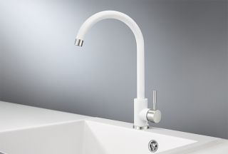Смеситель для кухни Granula Standart ST-4031, БЕЛЫЙ Смеситель для кухни Granula Standart ST-4031, БЕЛЫЙ