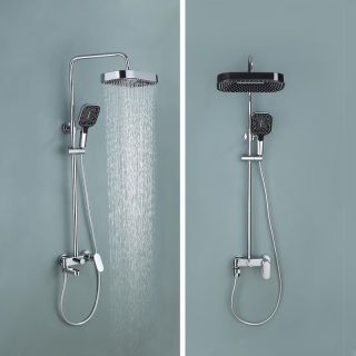 Душевая стойка ALMAes Salda ALS-615-12 Хром