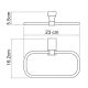 Wasserkraft Leine K-5060 Держатель полотенец кольцо Wasserkraft Leine K-5060 Держатель полотенец кольцо