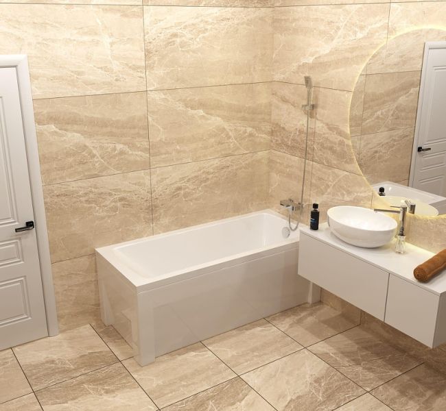 Акриловая ванна Timo Ritta RITTA1880 180x80 см