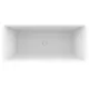 Ванна акриловая AQUAme AQM3502MW 167x75 см белый матовый