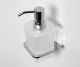 Wasserkraft Leine K-5099WHITE Дозатор для жидкого мыла стеклянный 300 ml Wasserkraft Leine K-5099WHITE Дозатор для жидкого мыла стеклянный 300 ml