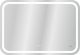Зеркало Cersanit DESIGN PRO KN-LU-LED050*80-p-Os 80см с часами и антизапотеванием